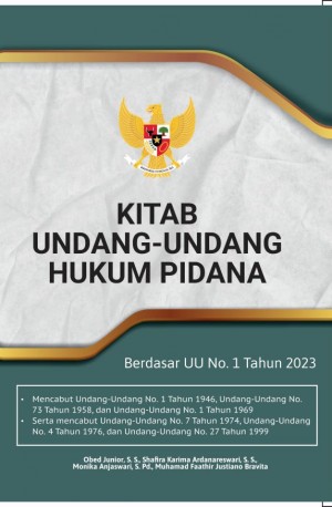 KITAB UNDANG-UNDANG HUKUM PIDANA BERDASAR UU NO. 1 TAHUN 2023 