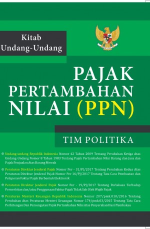 Kitab undang-undang pajak pertambahan nilai (PPN)