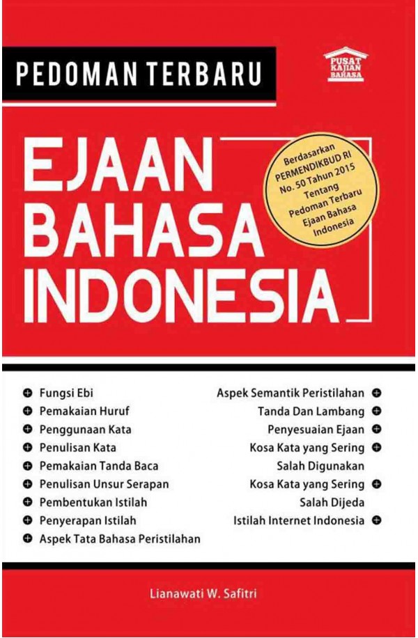 PEDOMAN TERBARU EJAAN BAHASA INDONESIA 